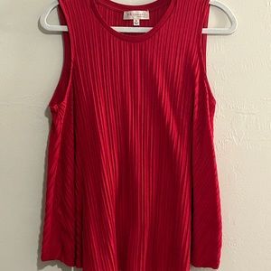 Red Philosphy Sleeveless Knit (runs big)